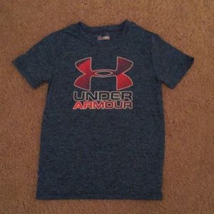 Boys under Armour shirt